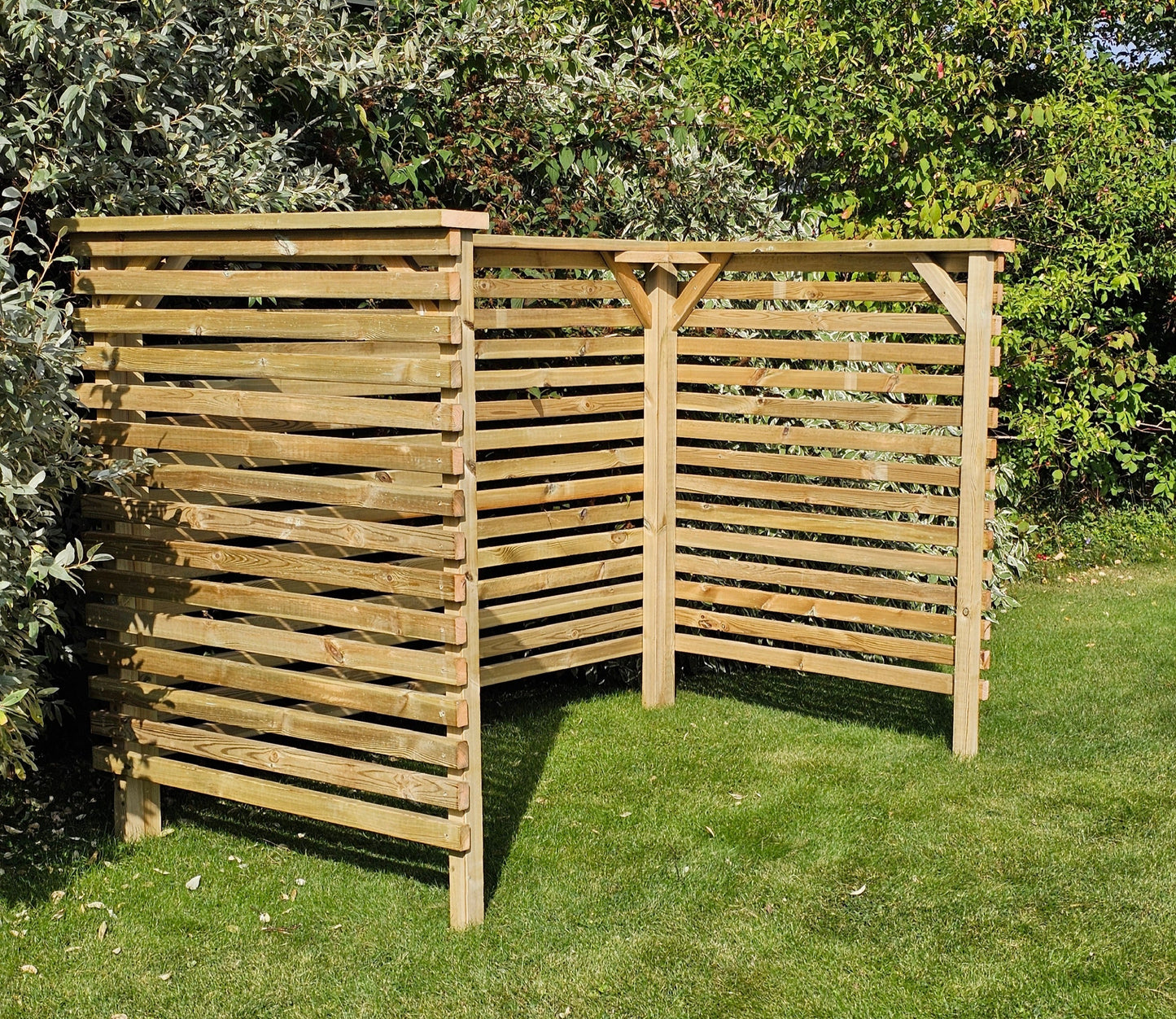 Sopkärlsförvaring (tryckimpregnerad) - frakt och montering ingår